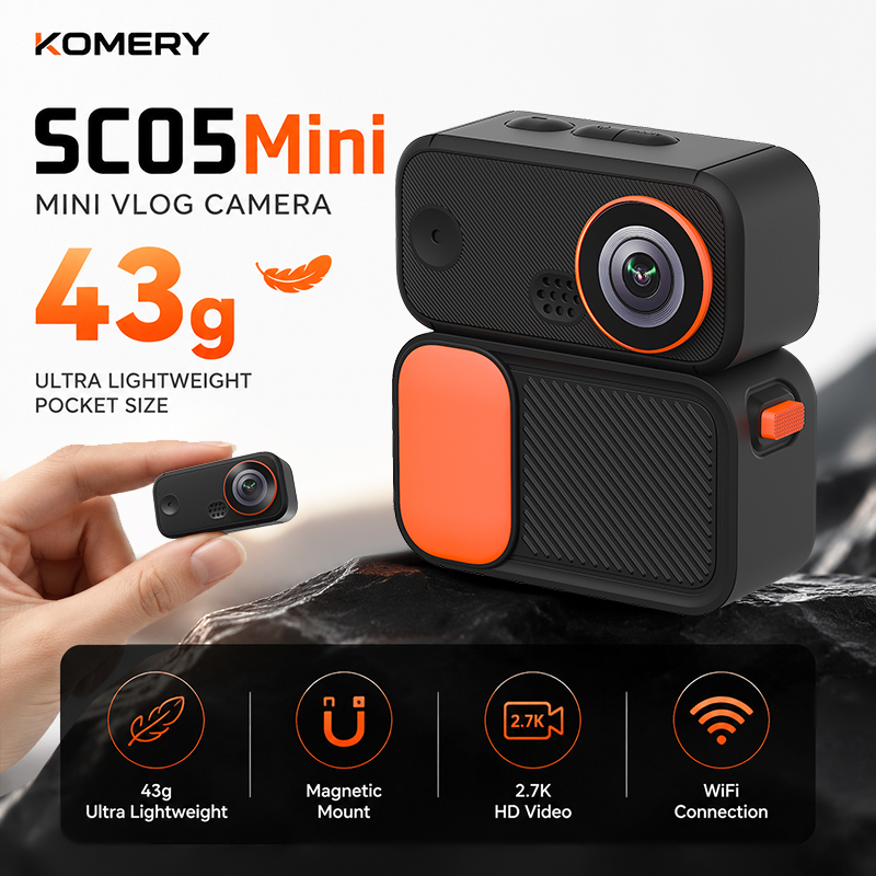 Korean Lifestyle App - Mini Magnetyczna Kamera POV do Codziennych
